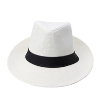 Hot  Fashion Summer Casual Unisex Beach Trilby Large Brim Jazz Sun Hat - My Store