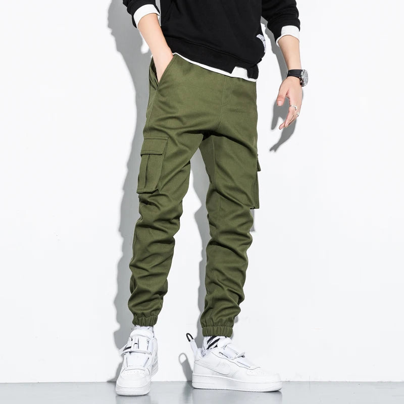 Spring/Summer Men's Cotton Cargo Pants - My Store