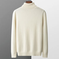 New autumn and winter 100% merino wool men's high-necked - My Store