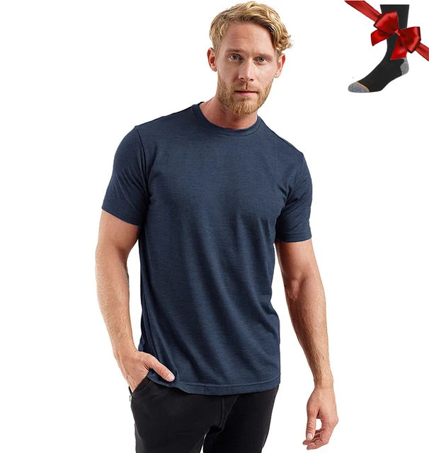 T Shirt Men Base Layer Merino - My Store