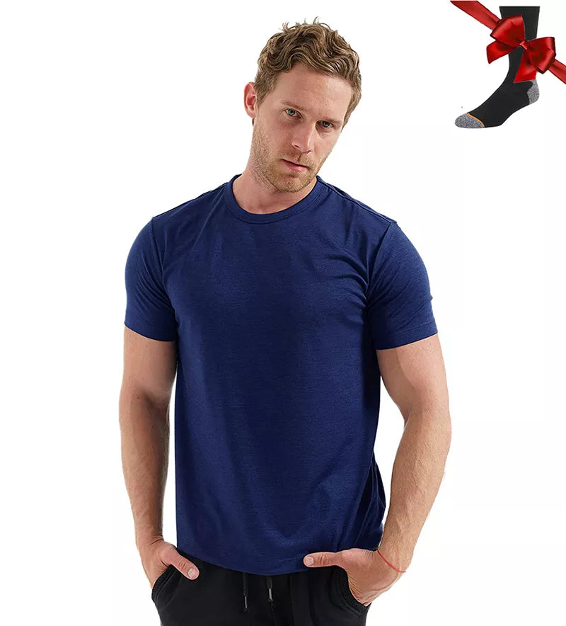 T Shirt Men Base Layer Merino - My Store