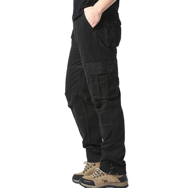 Large Pocket Loose Overalls Men's Outdoor Sports Jogging Military Tactical Pants - My Store