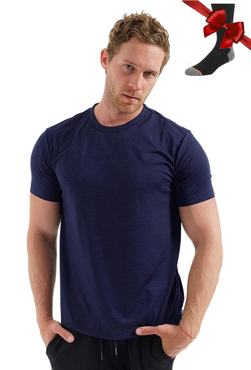 T Shirt Men Base Layer Merino - My Store